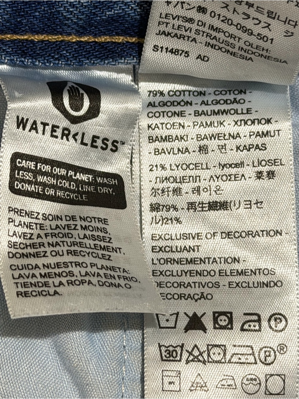 Levi’s Baggy Dad (Size 24) - Picture 9 of 10